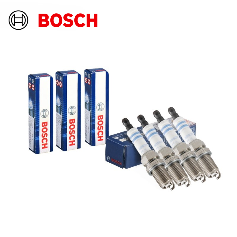 Bosch Spark Plug Iridium - 4 stuks Bosch Dubbele Iridium Bougie